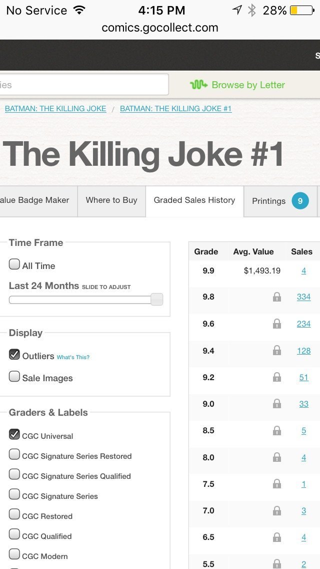Batman the Killing Joke - First Edition