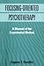 Focusing-Oriented Psychotherapy: A Manual of the Experiential Method by Eugene T. Gendlin PhD (Aug 10 1998)