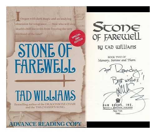 Stone of Farewell Book 2 of Memory, Sorrow and Thorn