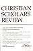 Christian Scholars Review X...