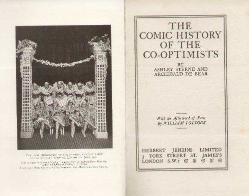 The comic history of the Co-optimists (Hardcover)