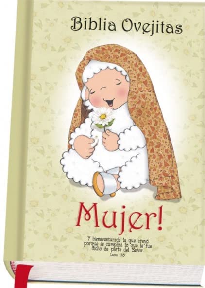 Spanish - RVR 1960 Womans Sheep & Lambs Bible-HC