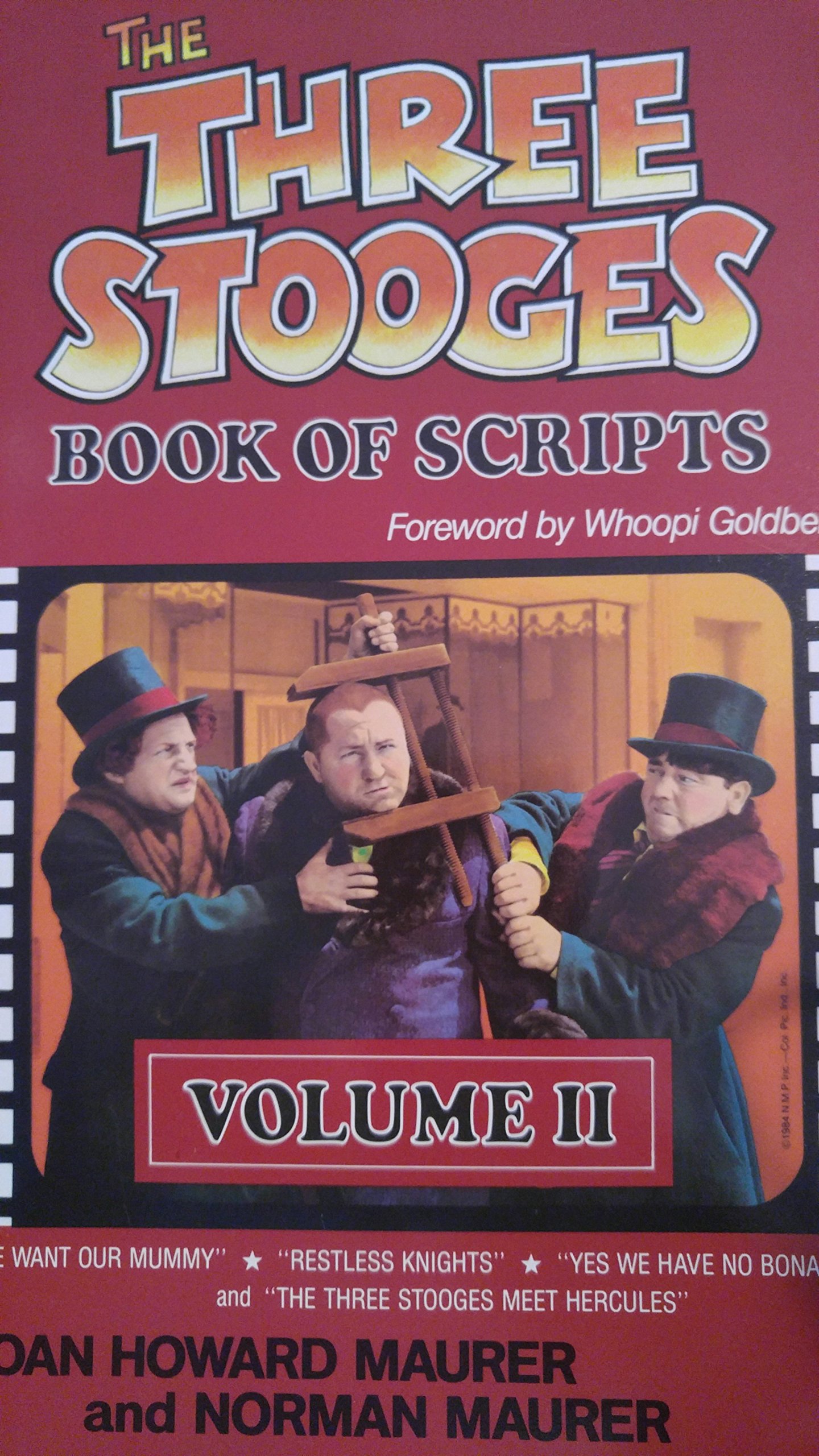 The Three Stooges Book of Scripts (Hardcover)