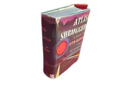 Atlas Shrugged by Ayn Rand (1957) Third Printing Novel in Dust Jacket [Hardcover] ayn rand