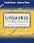 [(Linguistics for Non-Linguists: A Primer with Exercises)] [Author: Frank Parker] published on (May, 2009)