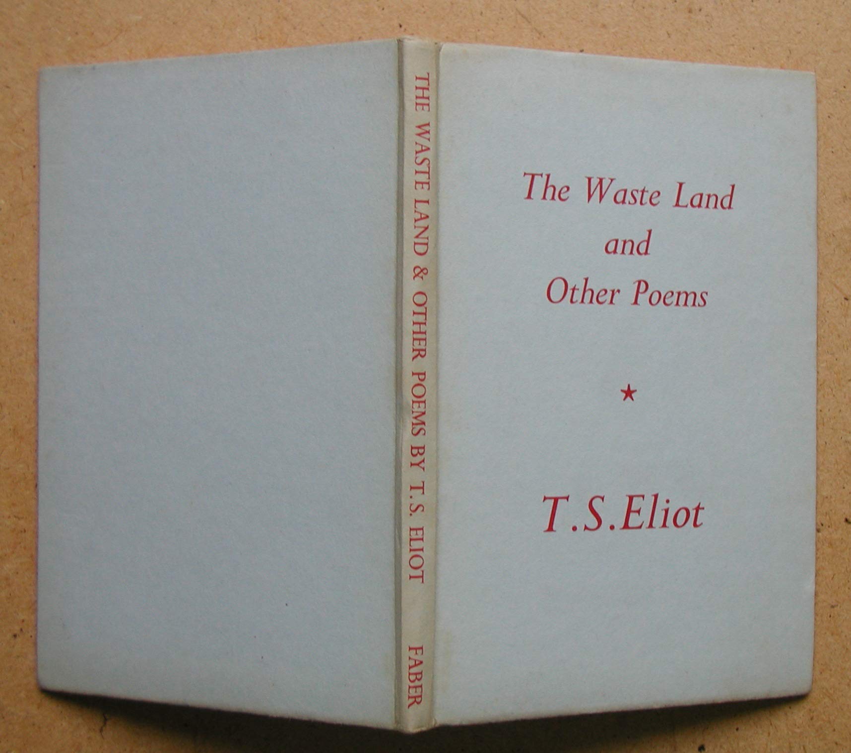 The waste land and other poems