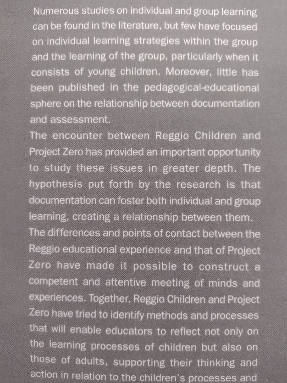 Making Learning Visible: Children As Individual and Group Learners (Paperback)