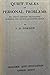 Quiet talks on personal problems 1907 [Leather Bound]