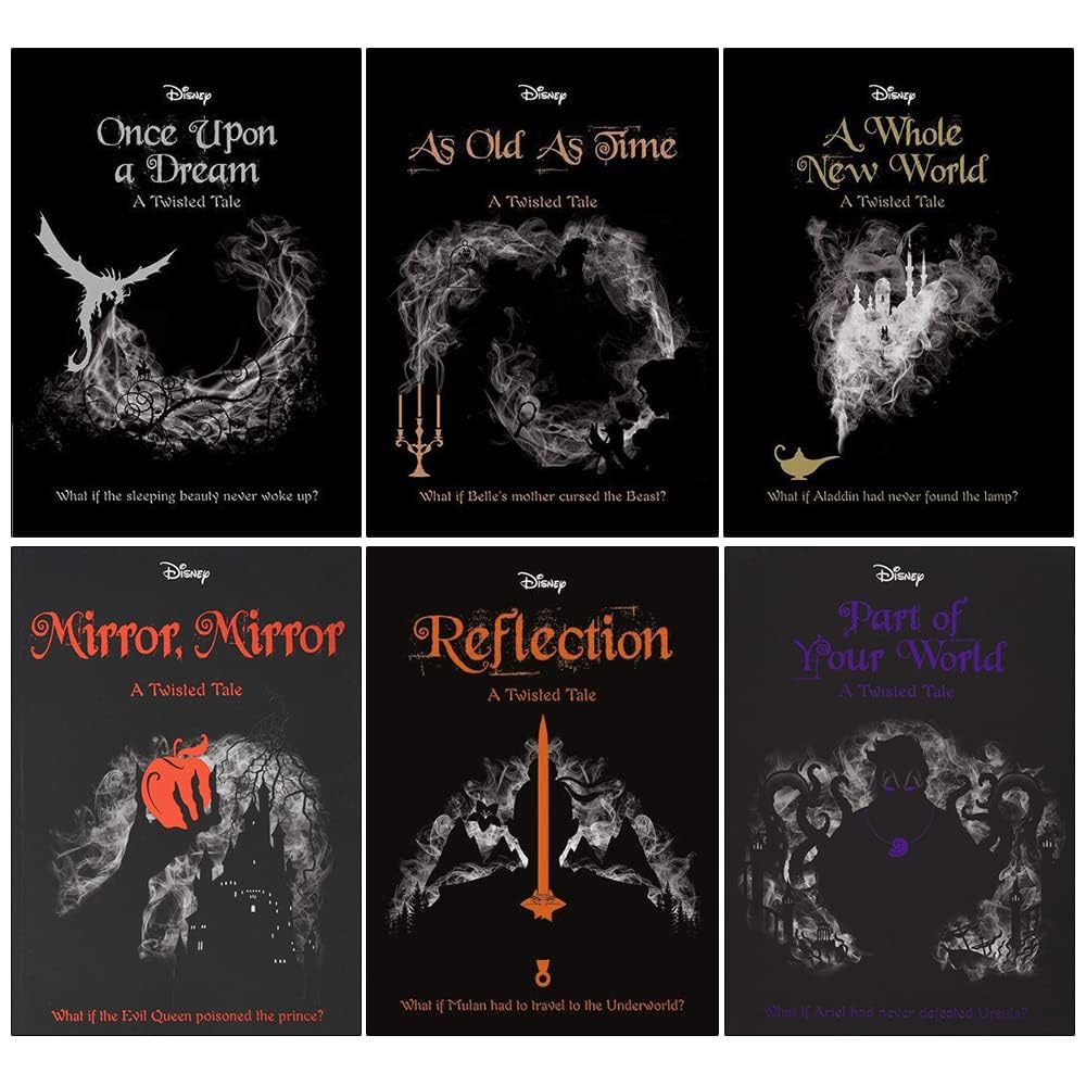 Disney Twisted Tales Collection 6 Books Collection Set (Paperback)