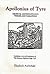 Apollonius of Tyre: Medieval and Renaissance Themes and Variations by Elizabeth Archibald (1991-06-20)