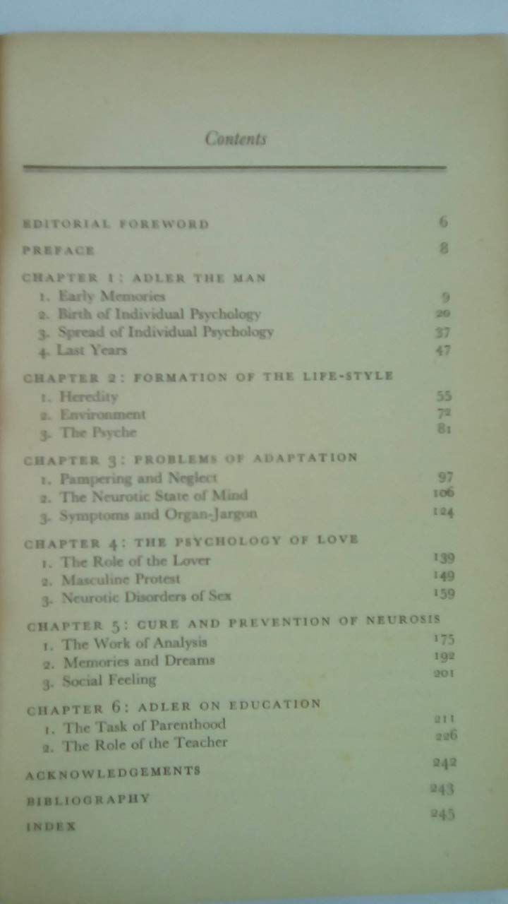 Alfred Adler: An Introduction to His Psychology (Paperback)