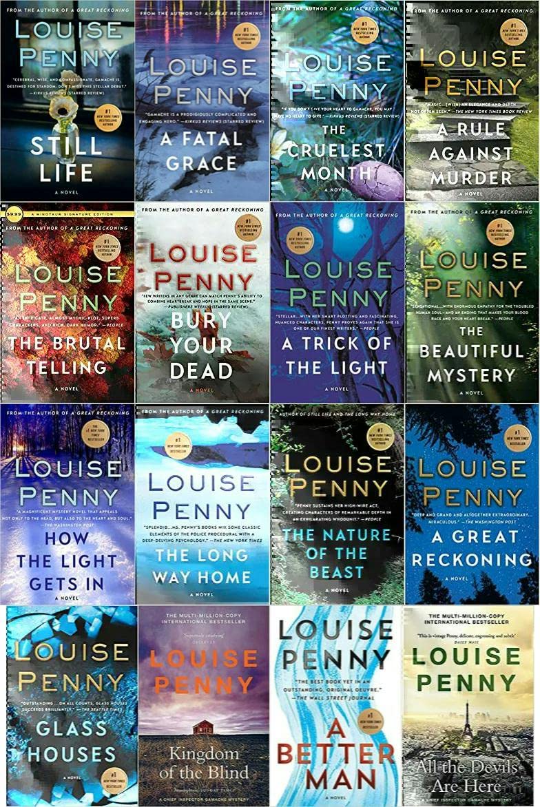 A Chief Inspector Gamache Mystery 16 book series Still Life, A Fatal Grace, The Cruelest Month, A Rule Against Murder, The Brutal Telling, Bury Your Dead, A Trick of the Light, The Beautiful Mystery, How the Light Gets In, The Long Way Home, The Nature... (Paperback)