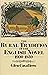 The Rural Tradition In The English Novels, 1900-1939