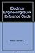 Electrical Engineering Quick Reference Cards (Engineering reference manual series) by Kenneth A. Nelson (1991-03-03)