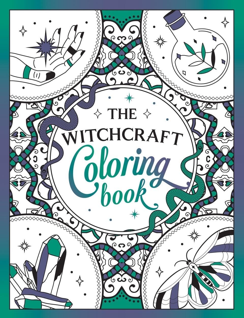 The Witchcraft Coloring Book: A Magickal Journey of Color and Creativity (Paperback)