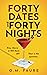 Forty Dates and Forty Nights: Book 1 - Lily Blackwell series