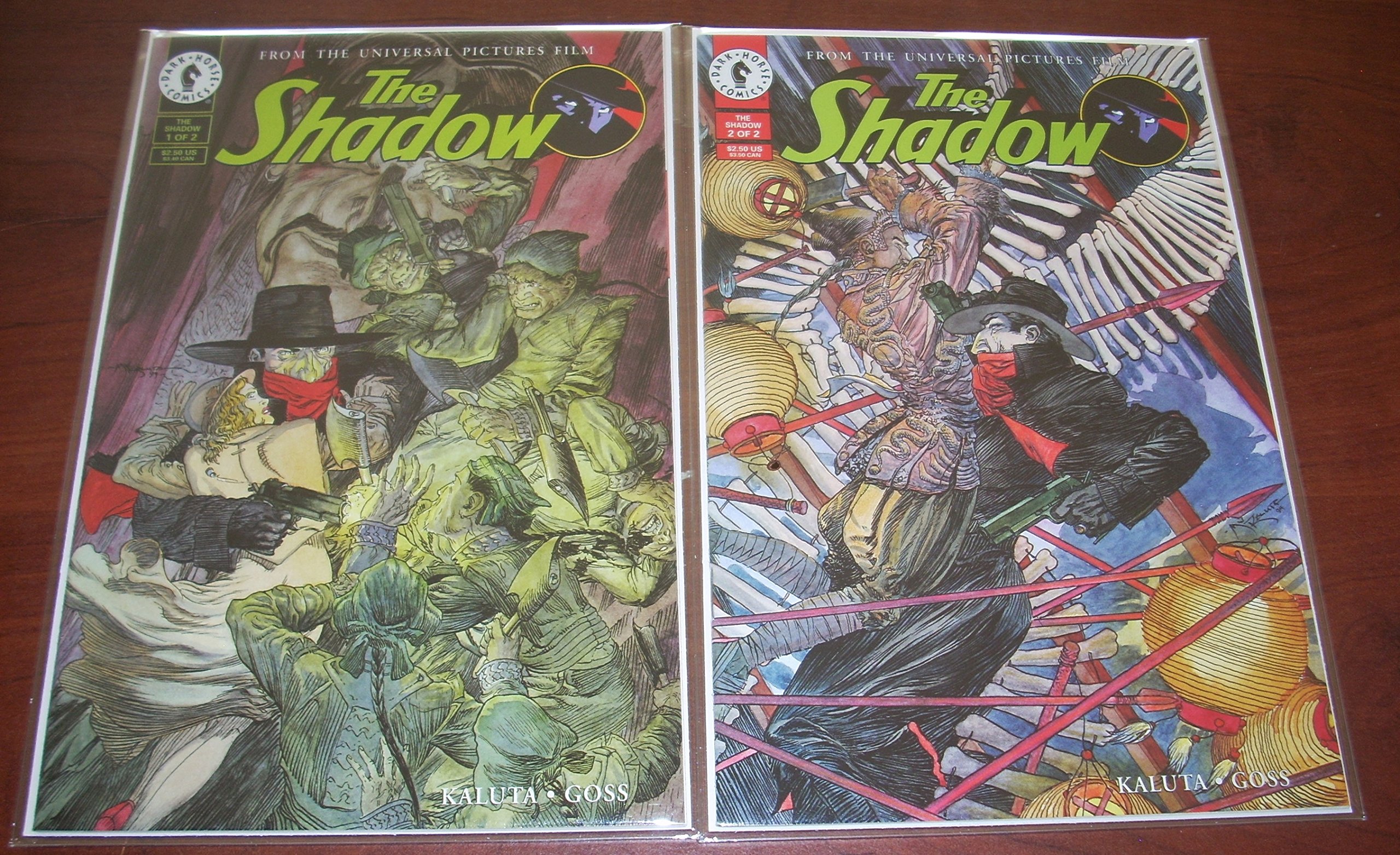 The Shadow from the Universal Pictures Film Comic Issues 1 and 2, Complete Set (Comic)
