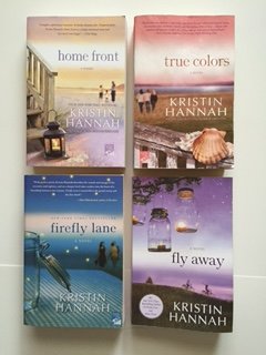 Kristin Hannah (Set of 4) Home Front; True Colors; Firefly Lane; Fly Away