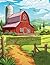 Farm Coloring Book: Farm co...