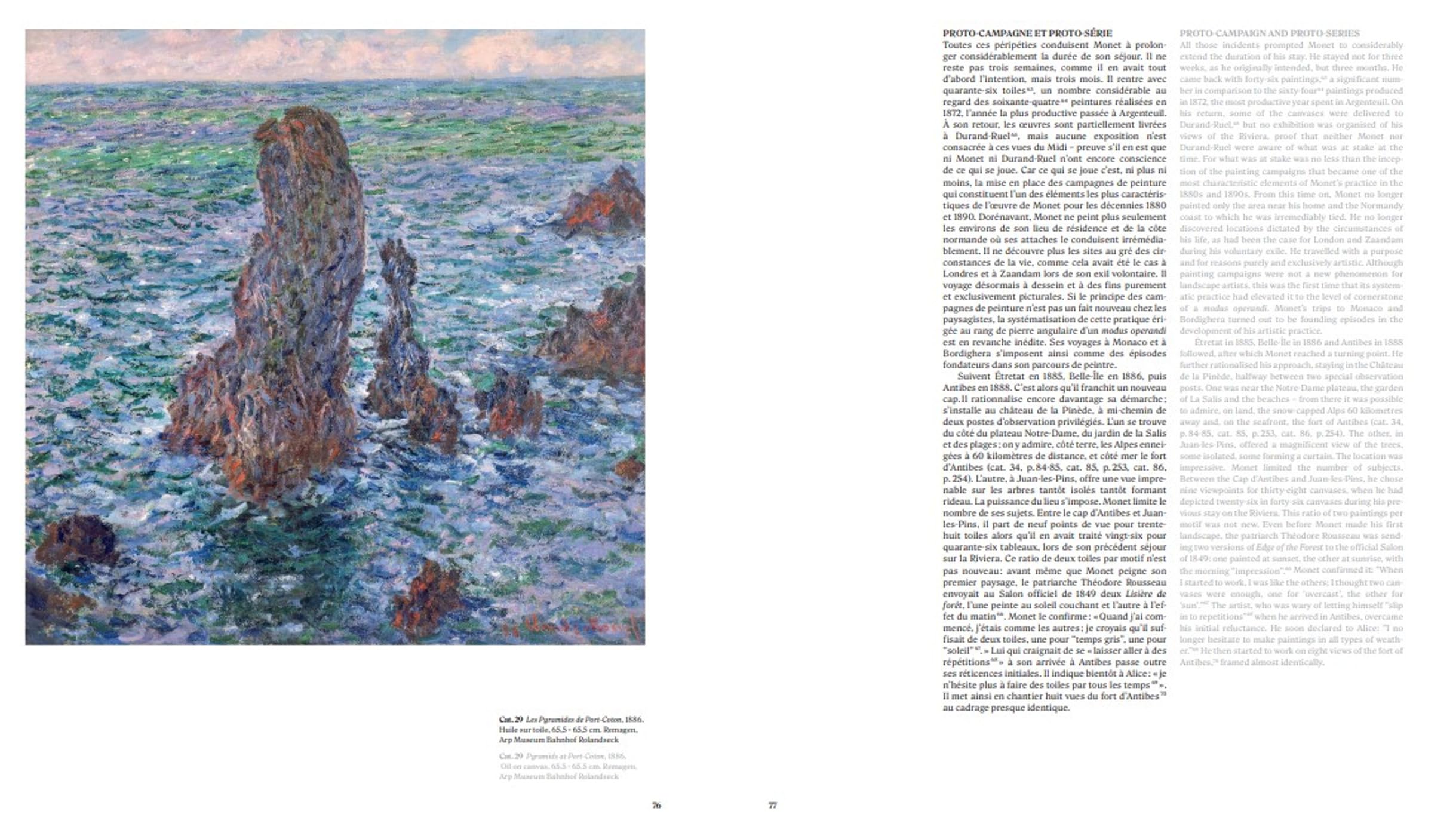 Monet en pleine Lumière (Hardcover)