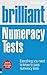 Brilliant Numeracy Tests: Everything You Need to Know to Pass Numeracy Tests (Brilliant Business) by Williams, Rob (2009) Paperback