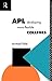 APL: Developing more flexible colleges (Further Education: The Assessment and Accreditation of Prior Learning) by Field, Michael (1993) Paperback
