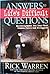 Answers to Life's Difficult Questions: Encouragement for Your Most Common Fears and Struggles