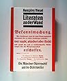 Literaten An Der Wand: Die Münchner Räterepublik Und Die Schriftsteller