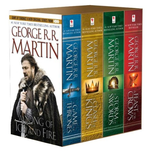 [GEORGE R. R. MARTIN'S A GAME OF THRONES 4-BOOK BOXED SET: A GAME OF THRONES, A CLASH OF KINGS, A STORM OF SWORDS, AND A FEAST FOR CROWS BY Martin, George R. R. ]Mass Market paperback ON Mar-2011