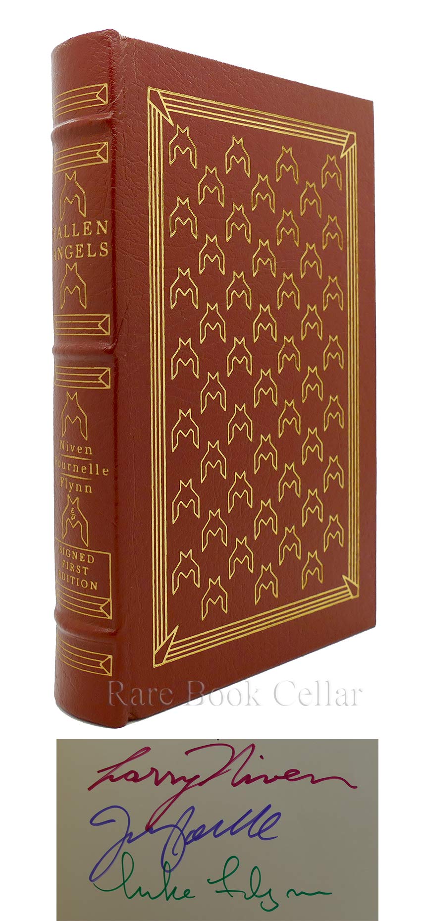 FALLEN ANGELS Signed Easton Press