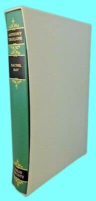 Rare Antique RACHEL RAY Anthony Trollope FOLIO SOCIETY Victorian Period FICTION Novel HISTORY [Hardcover] Anthony Trollope