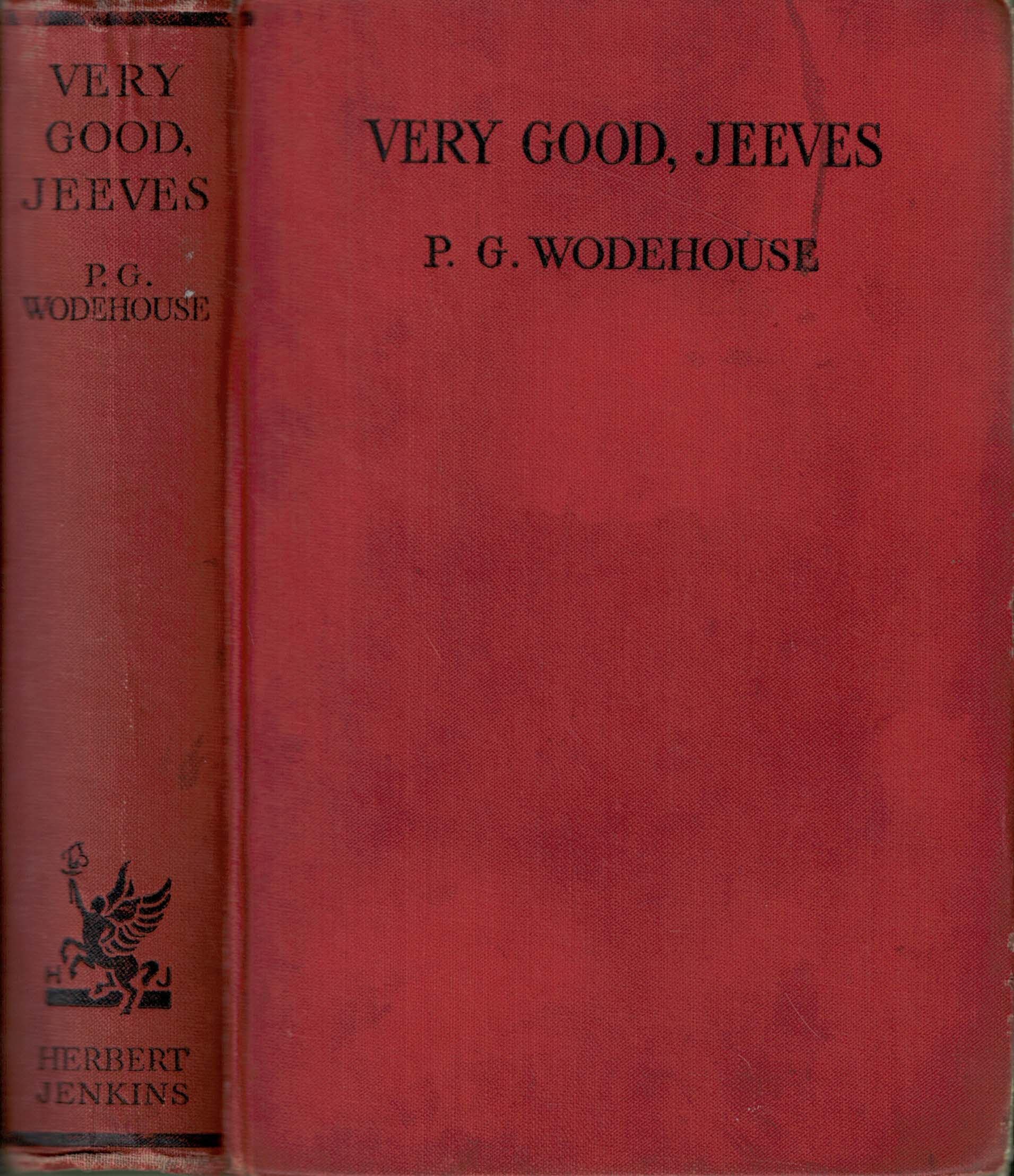 Very Good, Jeeves! 1940