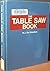 The table saw book by R.J. De Cristoforo