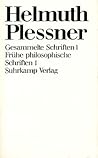 Frühe philosophische Schriften (Gesammelte Schriften / Helmuth Plessner) (German Edition)