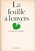 LA FEUILLE A L'ENVERS