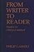 From Writer to Reader: Studies in Editorial Method
