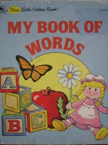 My First Book of Words (Little Golden Book)