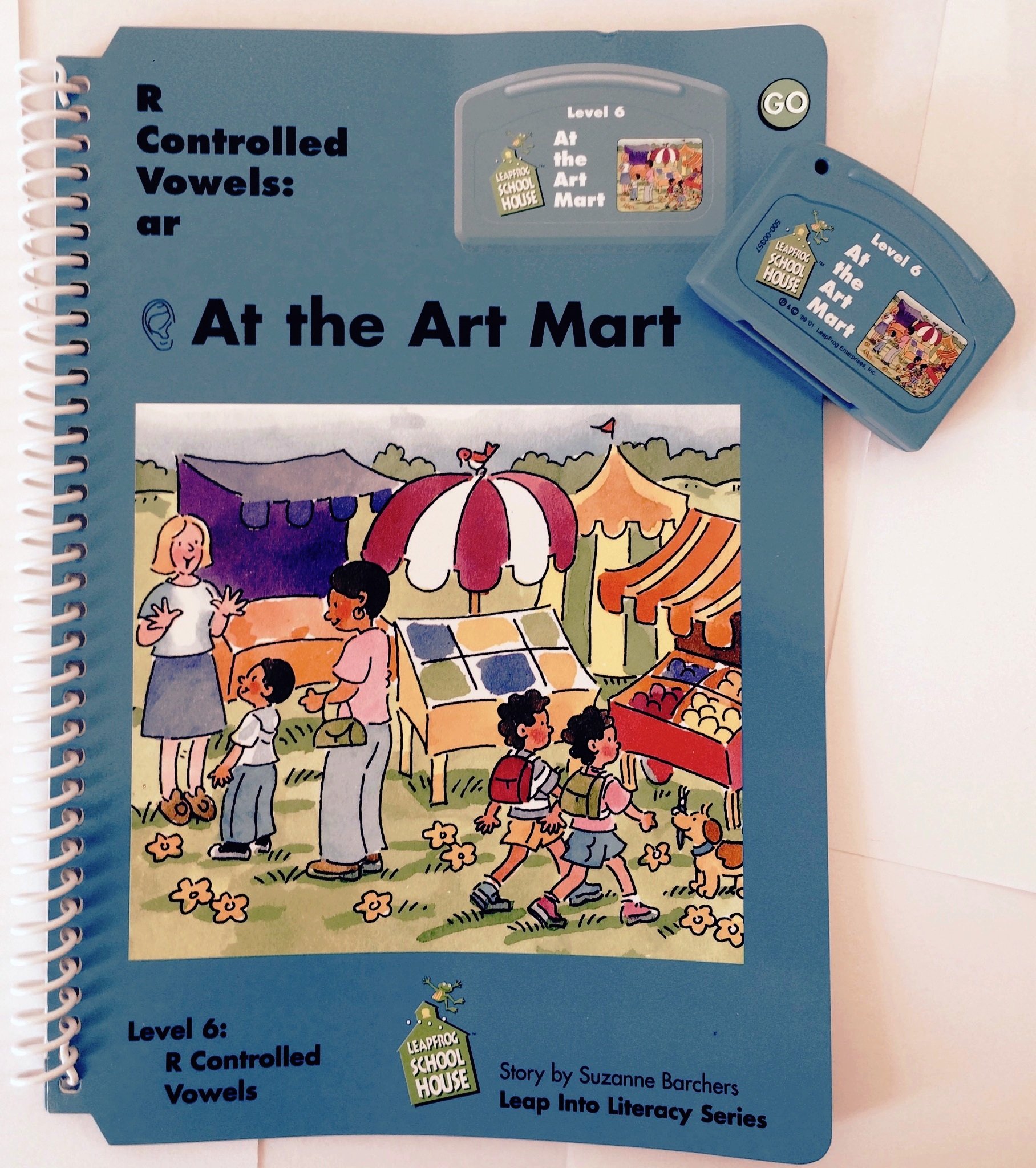 At the Art Mart (Leap into literacy series)