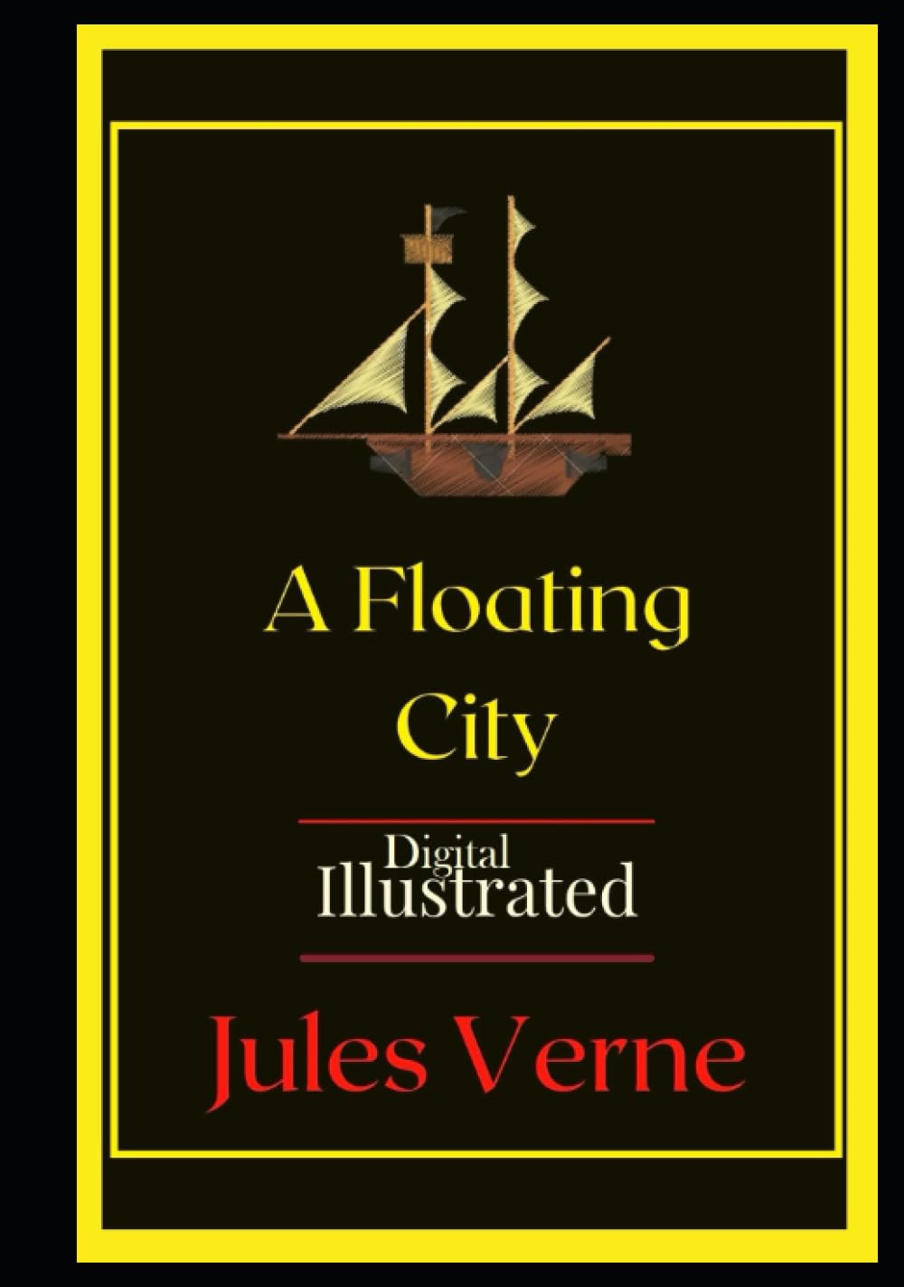 A Floating City: Digital Illustrated