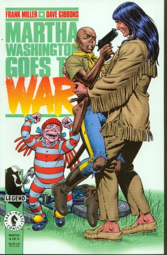 Martha Washington Goes to War #4 comic book (Unknown Binding)