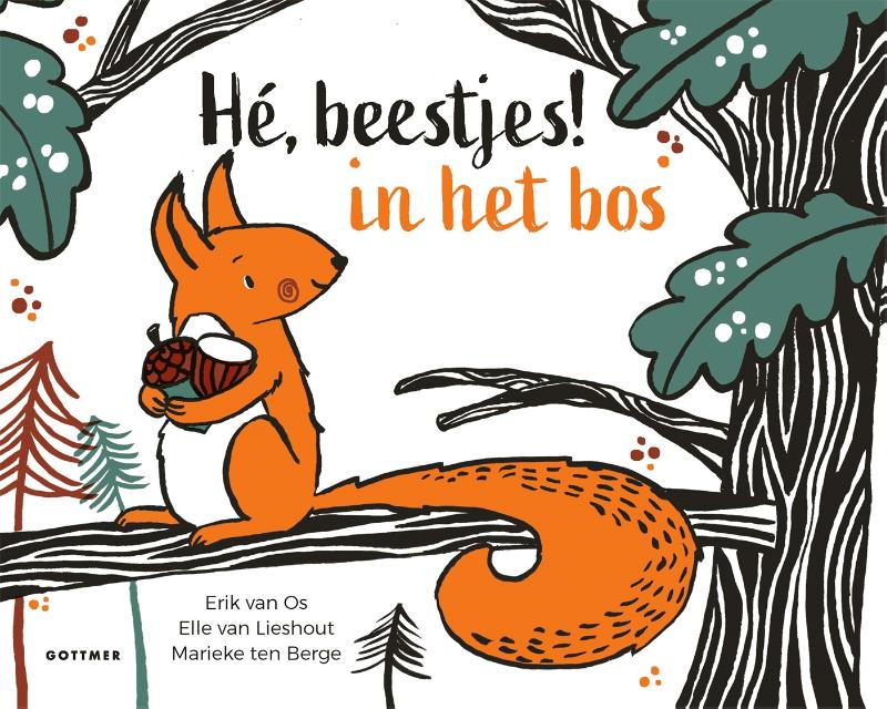 Hé, beestjes! In het bos (Board Book)