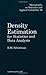 Density Estimation for Statistics and Data Analysis (Chapman & Hall/CRC Monographs on Statistics & Applied Probability) 1st (first) Edition by Silverman, Bernard. W. published by Chapman and Hall/CRC (1986)