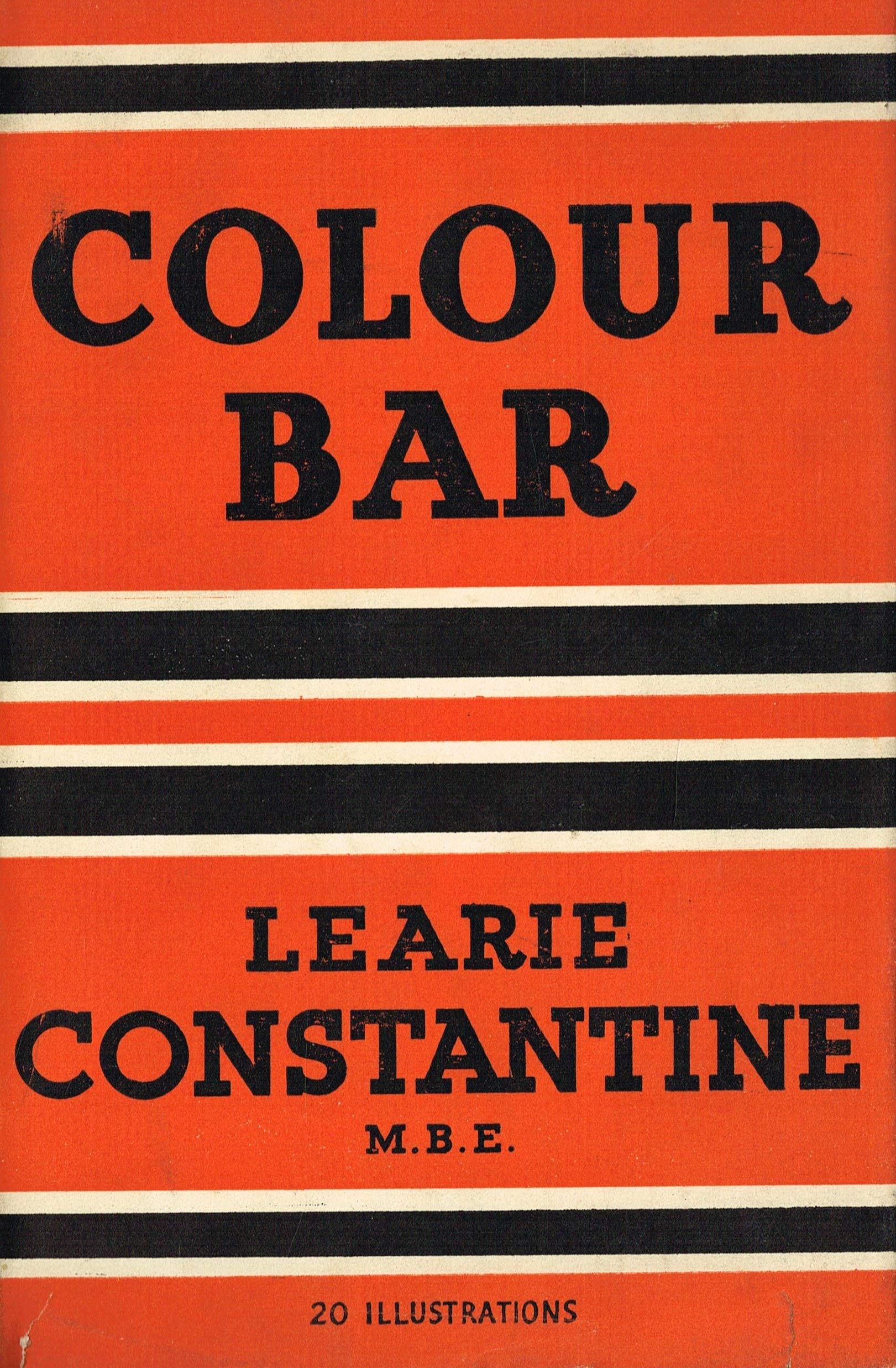 COLOUR BAR. (Hardcover)