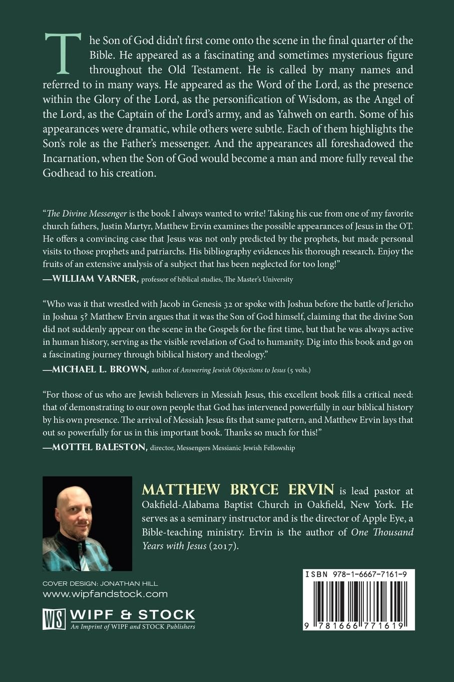 The Divine Messenger: Appearances of the Son of God in the Old Testament (Paperback)
