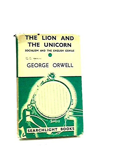 The Lion and the Unicorn, Socialism and the English Genius