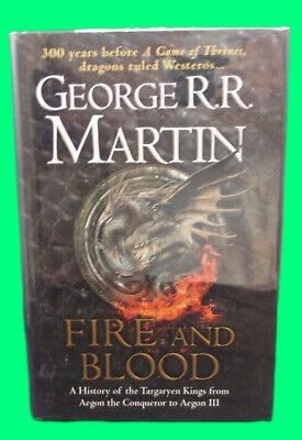 Collectible George R.R. Martin FIRE & BLOOD First U.K. edition 2018 SIGNED Game of Throne