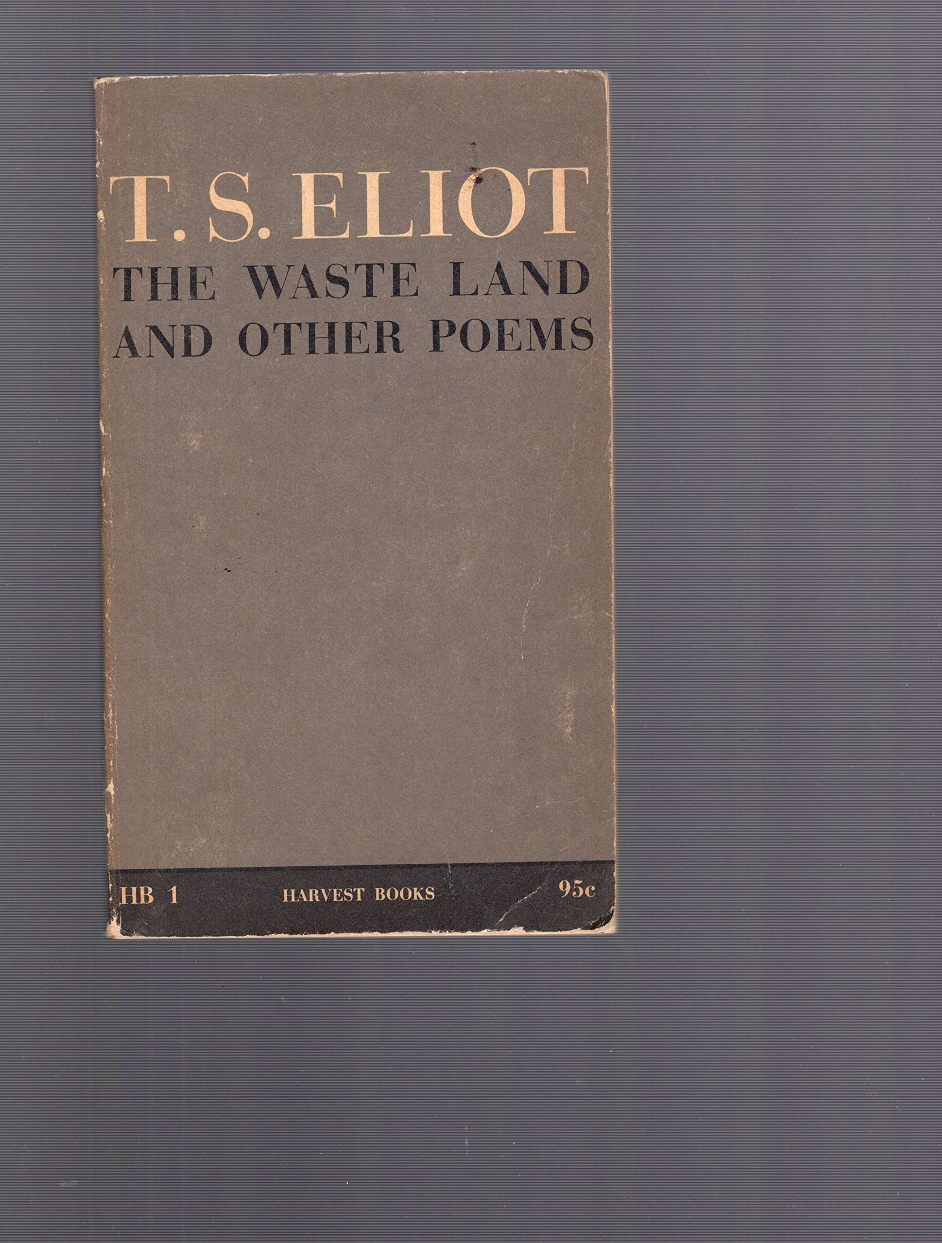 The Waste Land and Other Poems