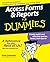 Access Forms and Reports For Dummies by Brian Underdahl (2005-09-30)