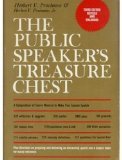 The Public Speaker's Treasure Chest: A Compendium of Source Material to Make Your Speech Sparkle (Hardcover)
