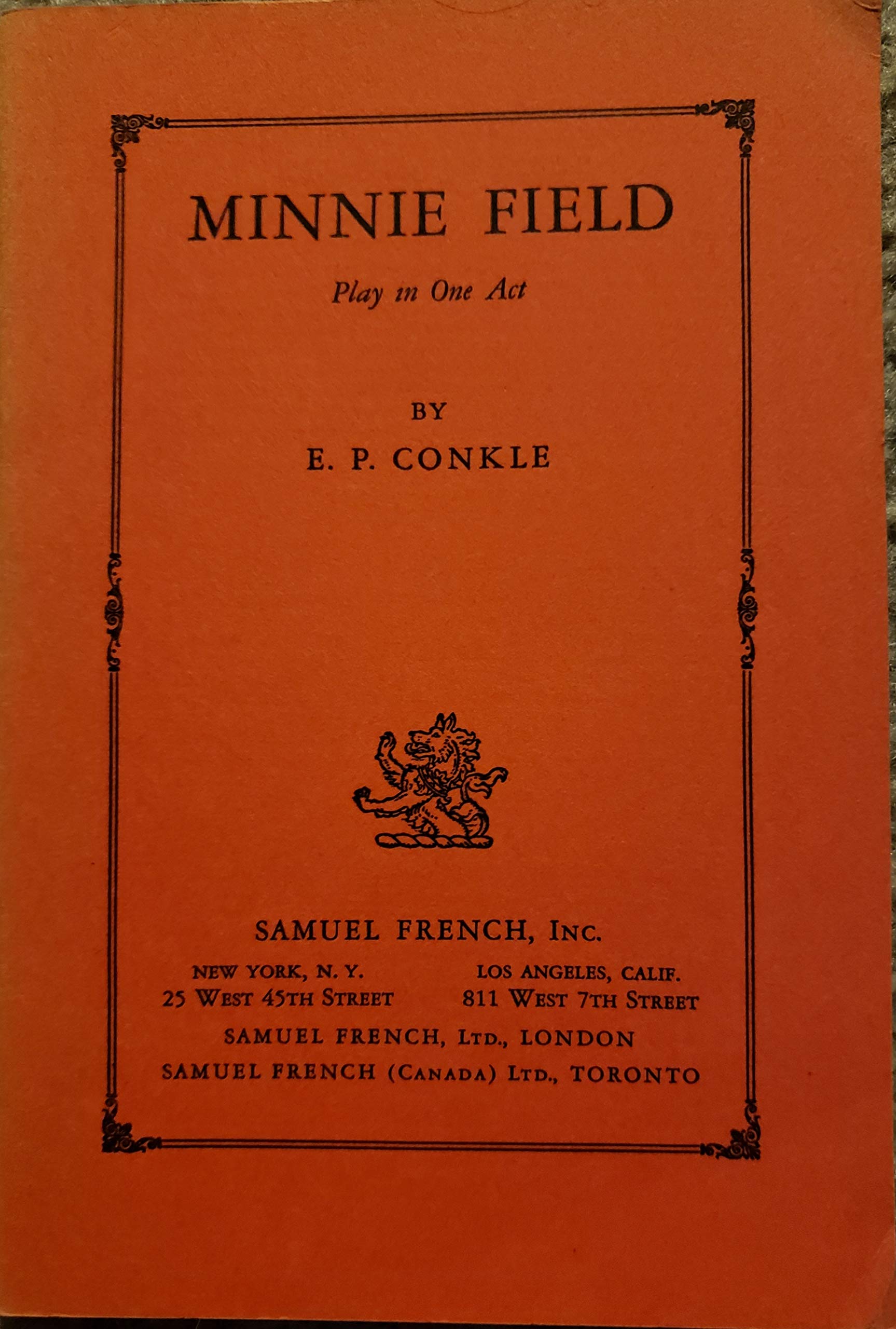 Minnie Field (Paperback)